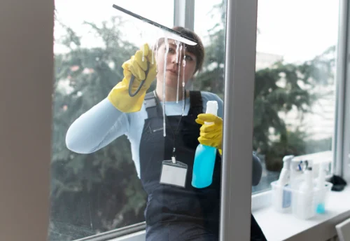 Nettoyage de vitres intérieures et extérieures à Saint-Jean-d'Angle